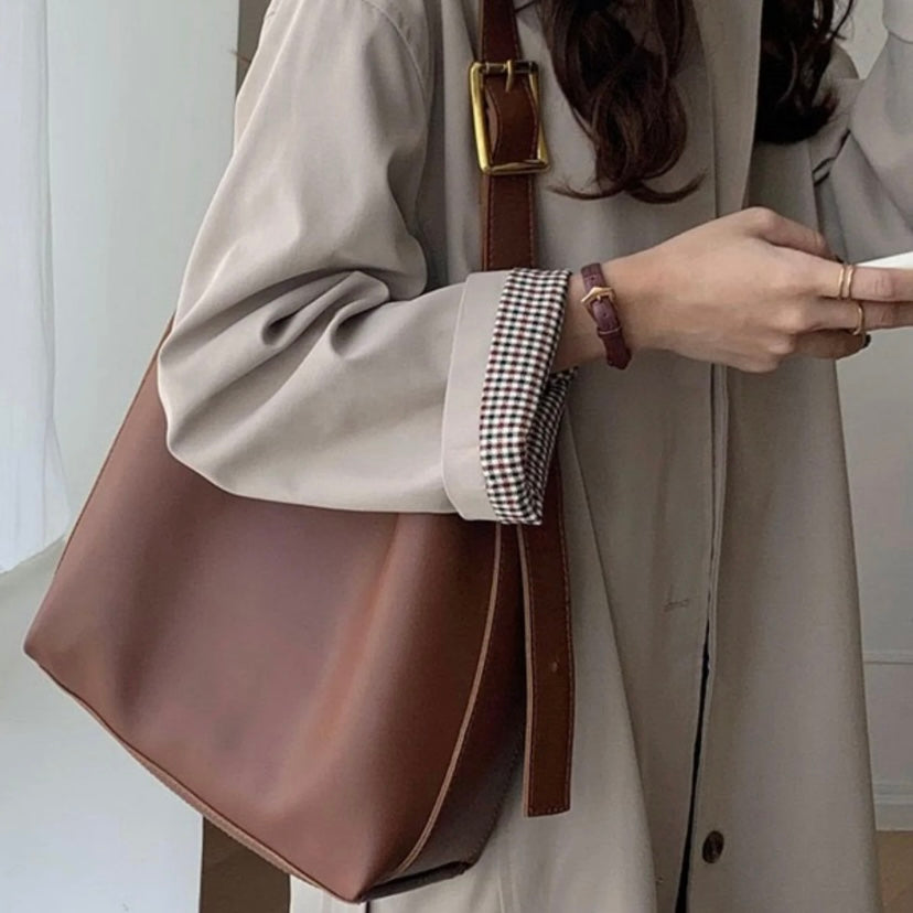 Seraphina | Bolso de hombro de cuero