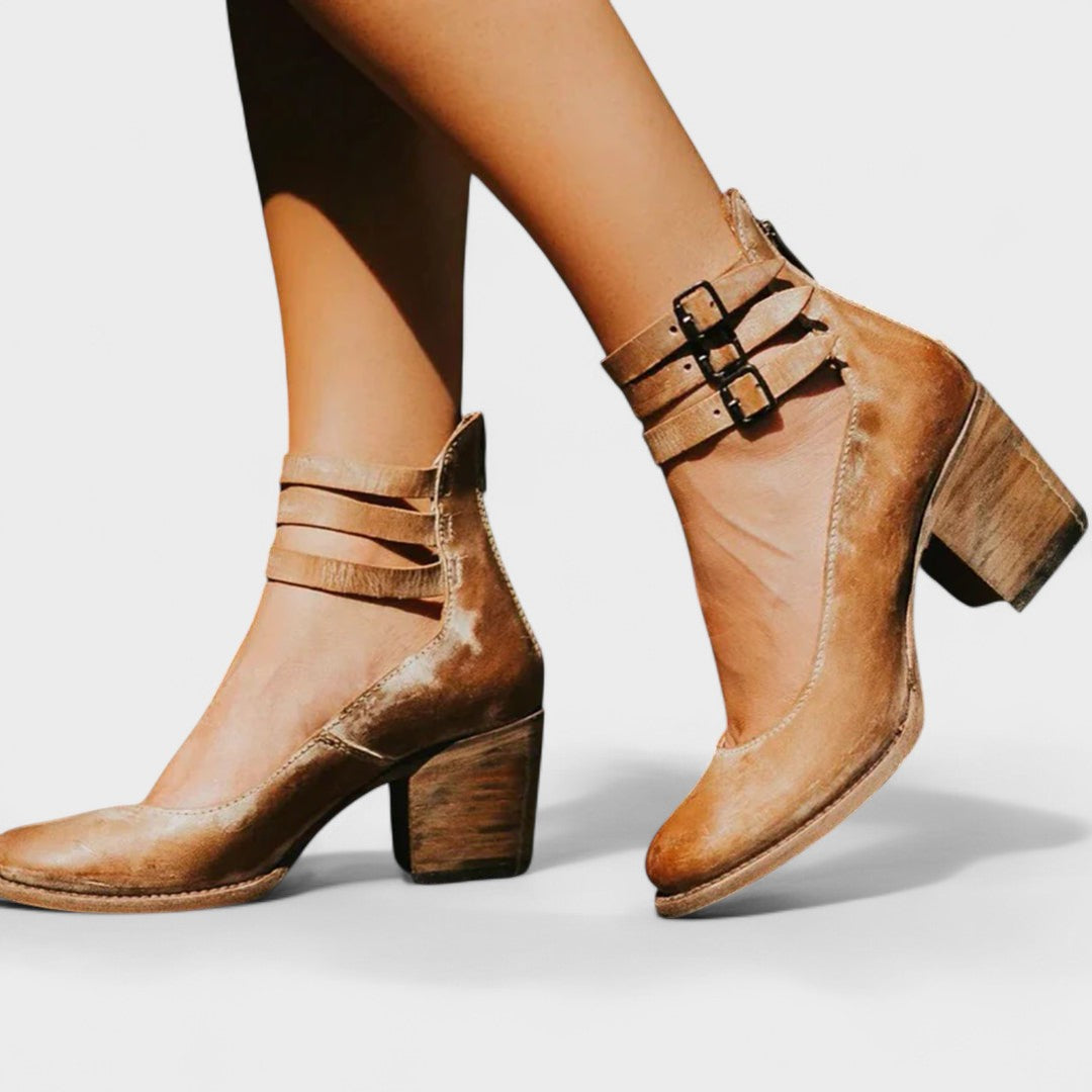 Inês - Zapatos Ortopédicos de Cuero