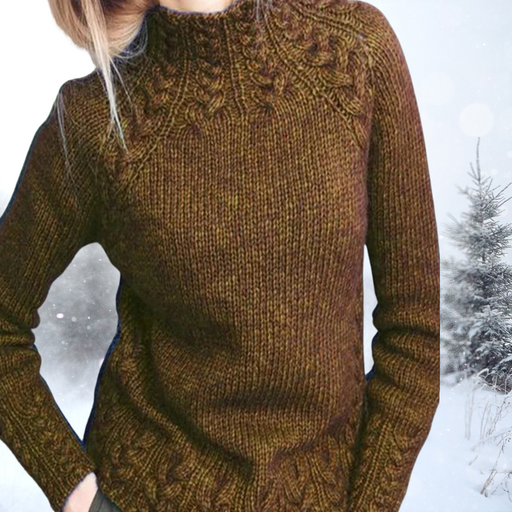 Sweater cuello alto Bernardette
