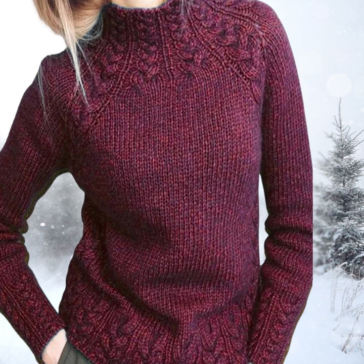 Sweater cuello alto Bernardette