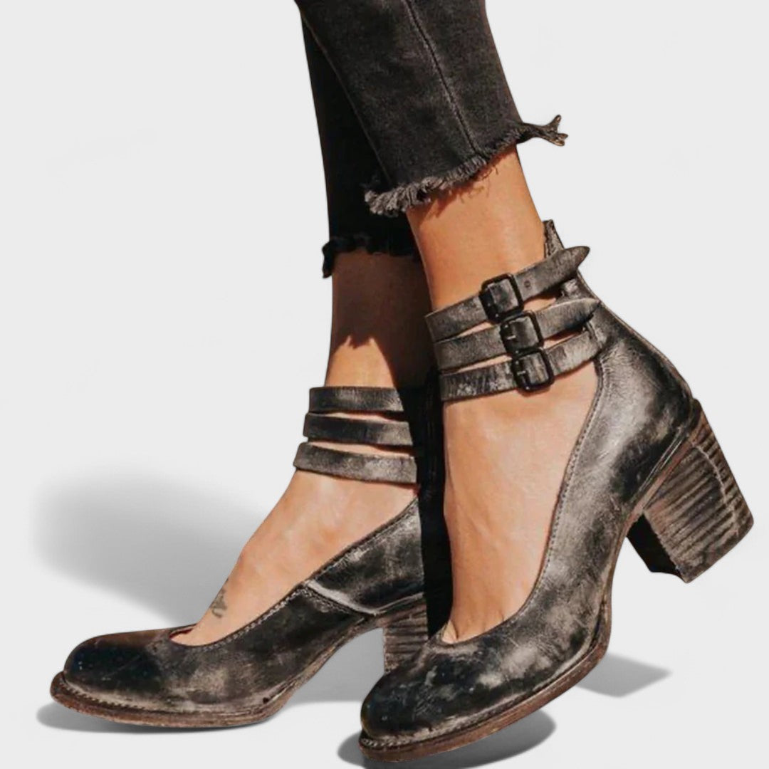 Inês - Zapatos Ortopédicos de Cuero