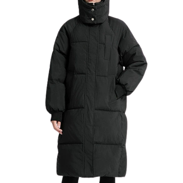 Tara | Parka Larga Acolchada con Capucha
