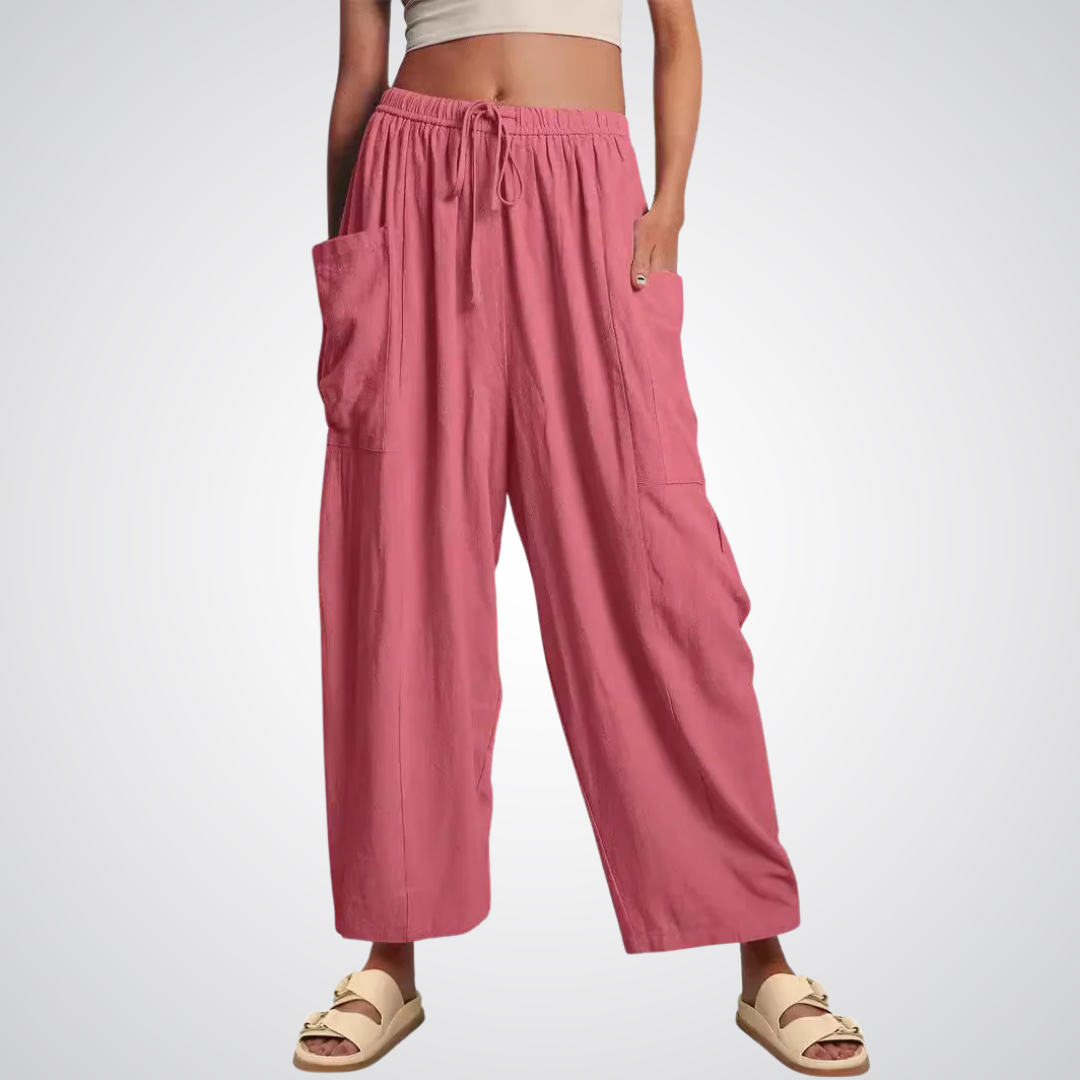 LYNNA™ – Pantalones Cómodos de Pierna Ancha