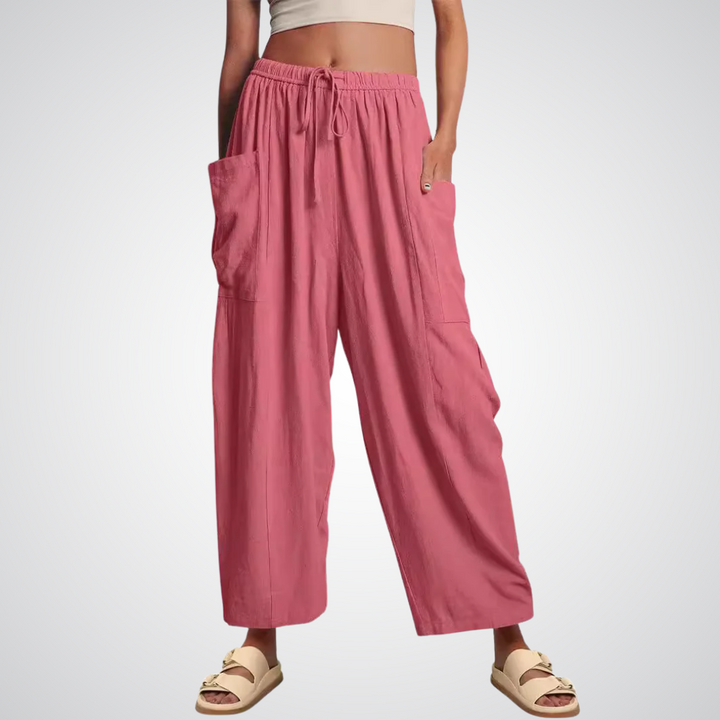 LYNNA™ – Pantalones Cómodos de Pierna Ancha