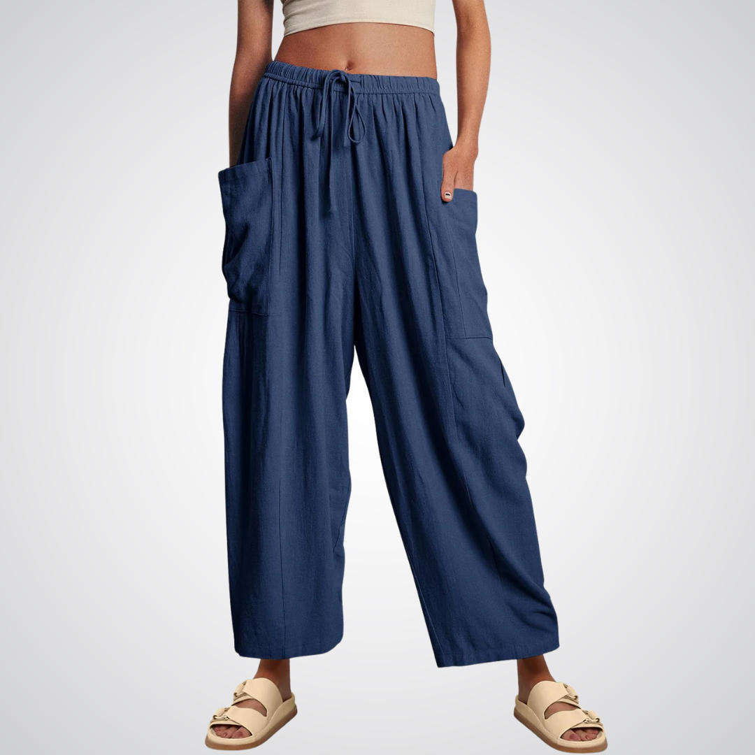 LYNNA™ – Pantalones Cómodos de Pierna Ancha