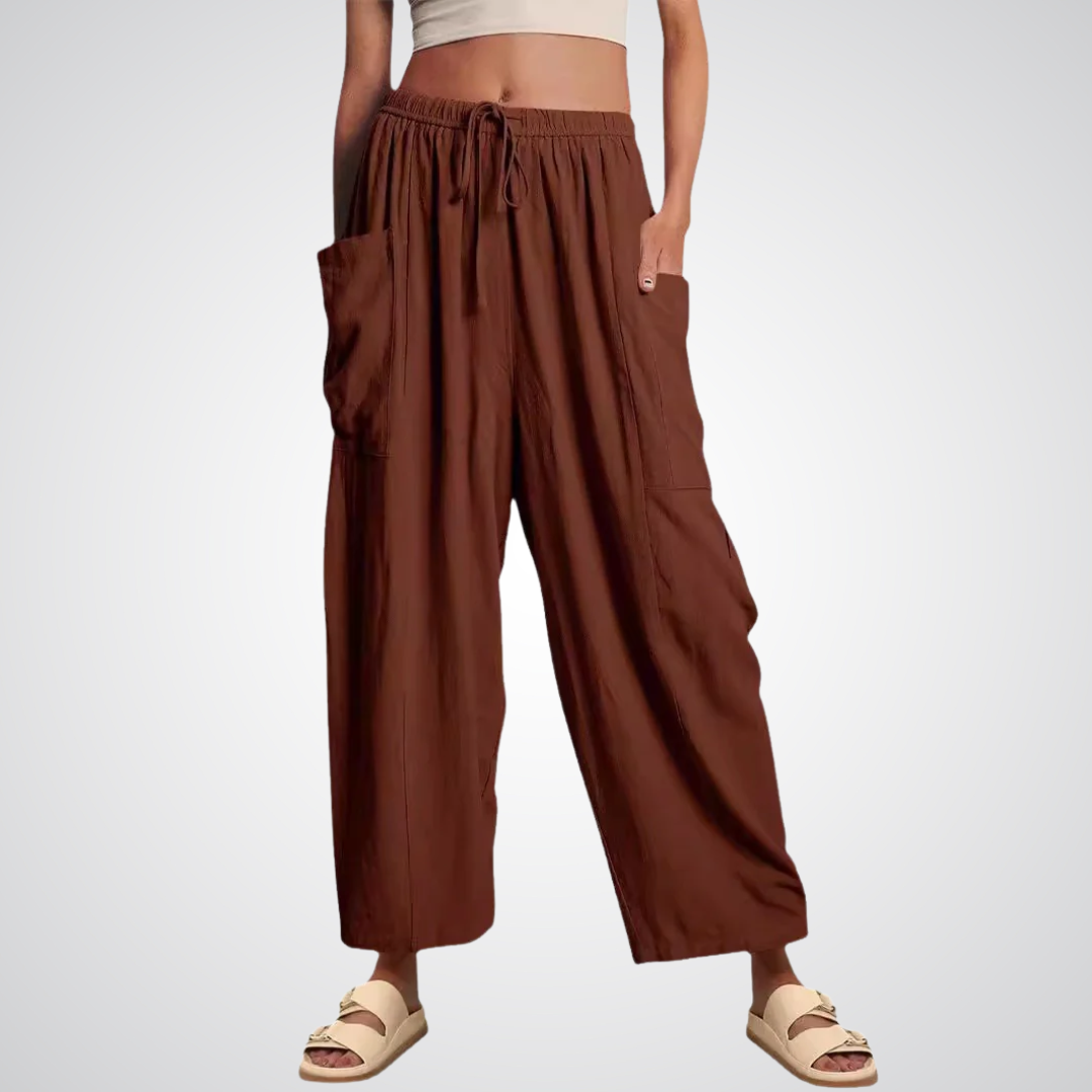 LYNNA™ – Pantalones Cómodos de Pierna Ancha