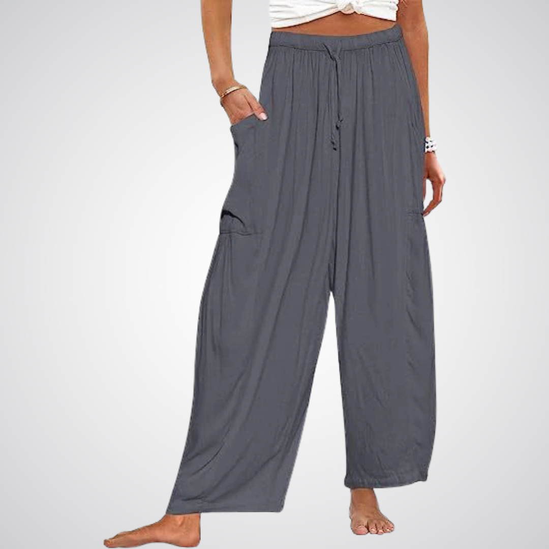 LYNNA™ – Pantalones Cómodos de Pierna Ancha