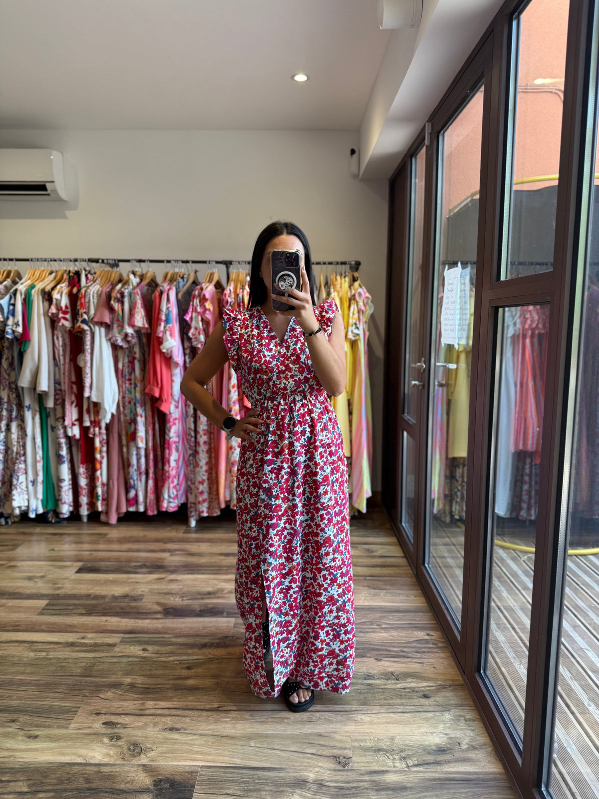 Vestido largo Charline