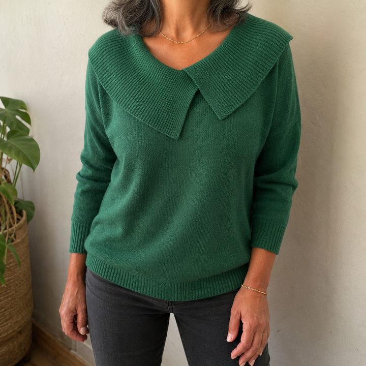 Andrea | Suéter Cálido con Cuello Suave