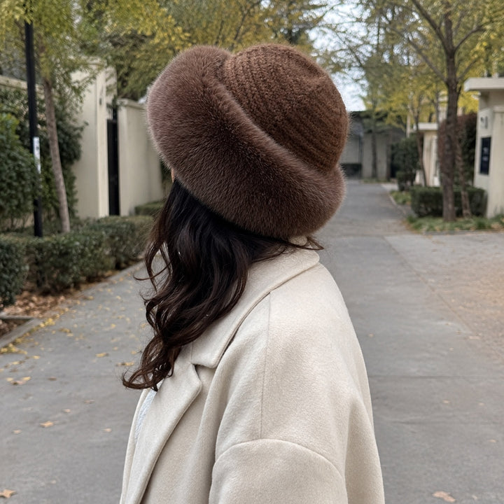 Nivara | Sombrero elegante de textura suave tipo visón