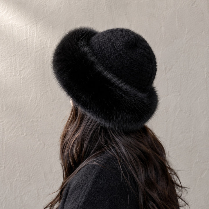Nivara | Sombrero elegante de textura suave tipo visón