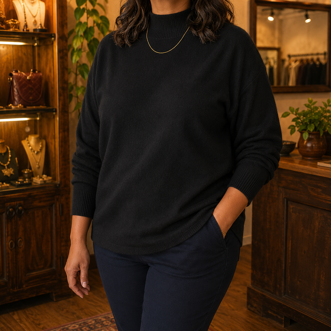 Martina | Suéter de Cuello Alto