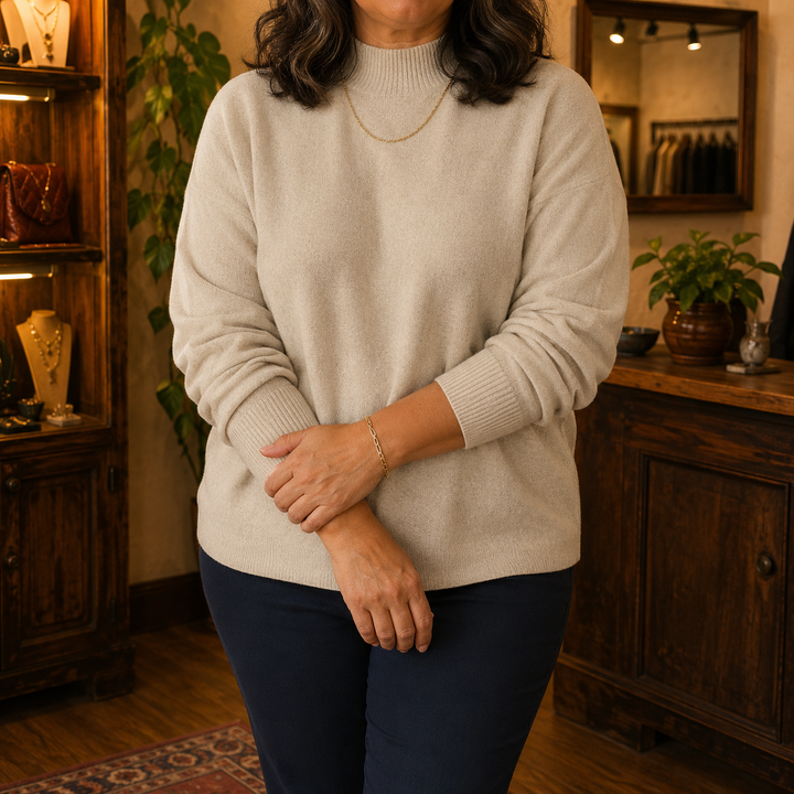Martina | Suéter de Cuello Alto