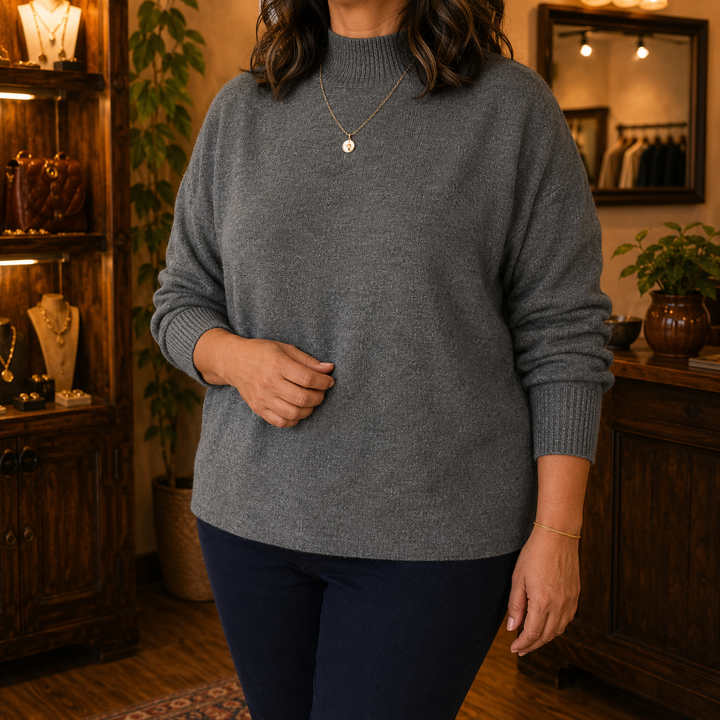 Martina | Suéter de Cuello Alto