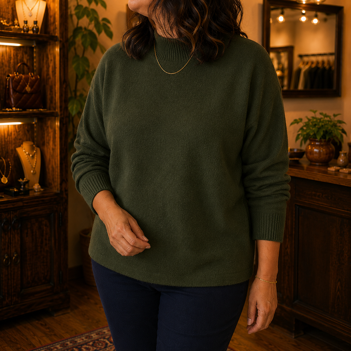 Martina | Suéter de Cuello Alto