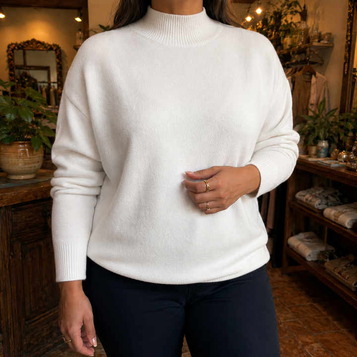 Martina | Suéter de Cuello Alto