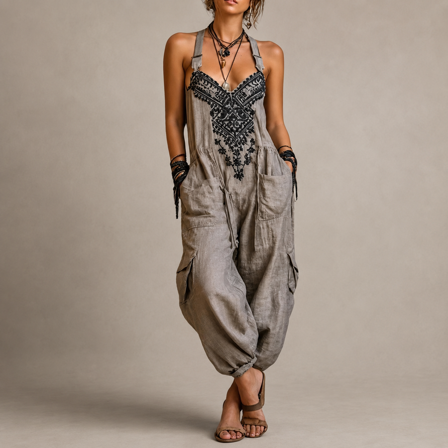 ASTRID – Enterito Boho Bordado
