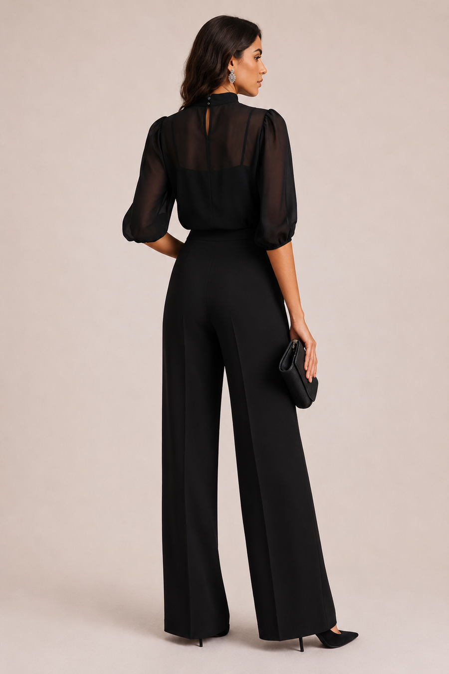 VALENTINA | Conjunto de Tres Piezas con Top Lencero