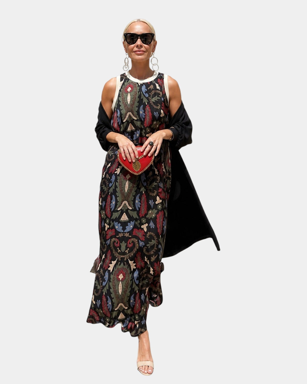 Lynette | Conjunto con vestido y chaleco ligero