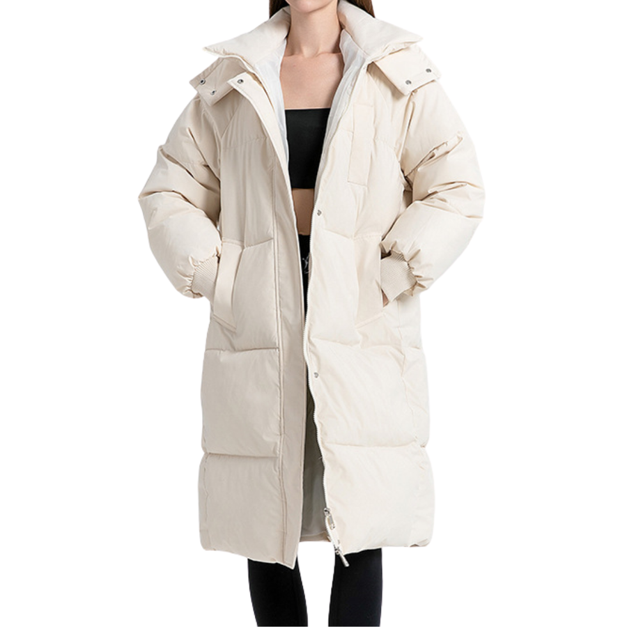 Tara | Parka Larga Acolchada con Capucha