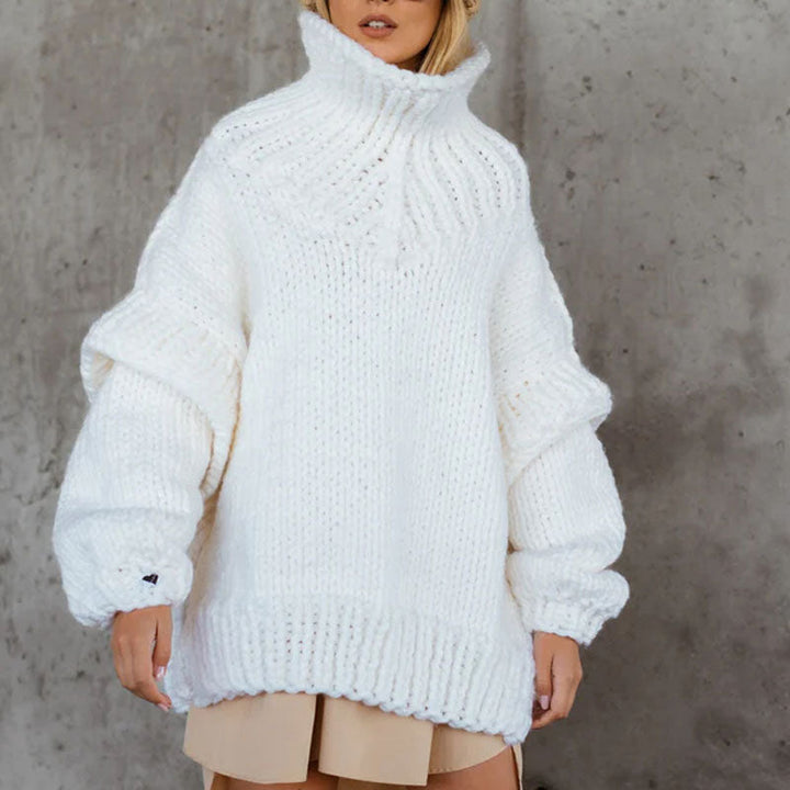 Sweater tejido a punto