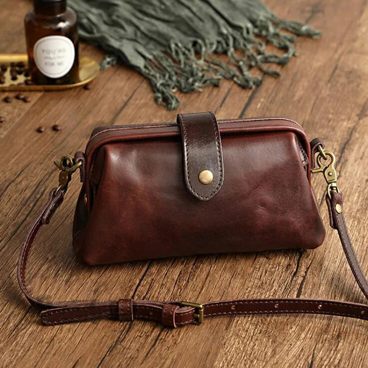 Vivienne | Bolso de hombro de cuero