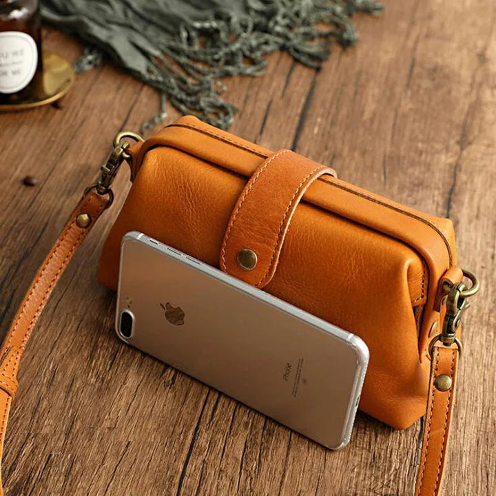 Vivienne | Bolso de hombro de cuero