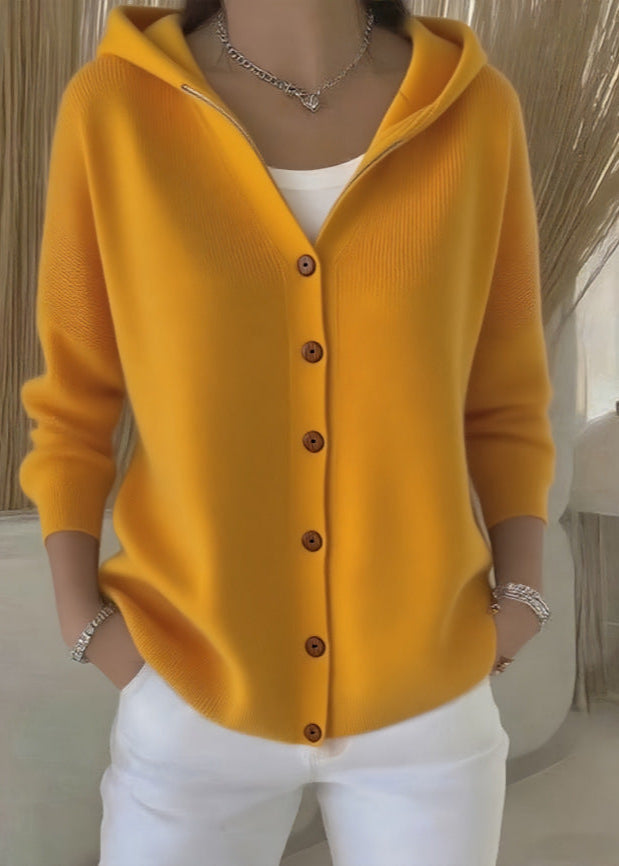 Zoé | Cárdigan Elegante con Capucha