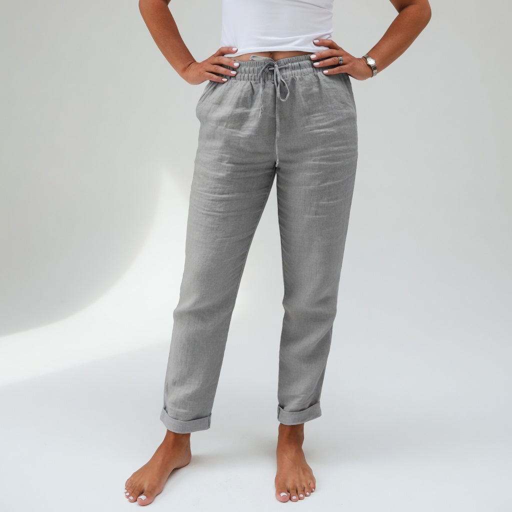 Albertine™ — Pantalón 100% algodón fluido confort natural