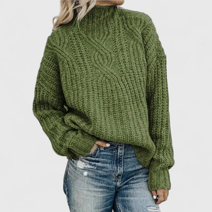 Elisabetta | Sweater Cálido con Cuello Alto