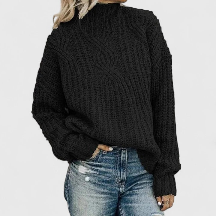 Elisabetta | Sweater Cálido con Cuello Alto