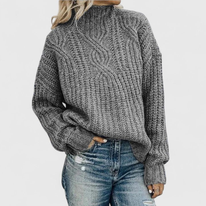 Elisabetta | Sweater Cálido con Cuello Alto