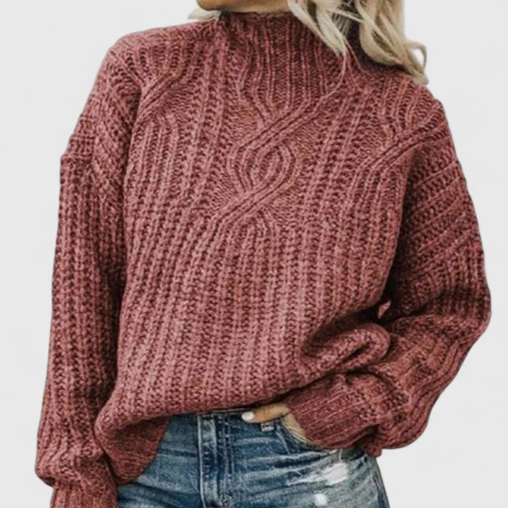 Elisabetta | Sweater Cálido con Cuello Alto