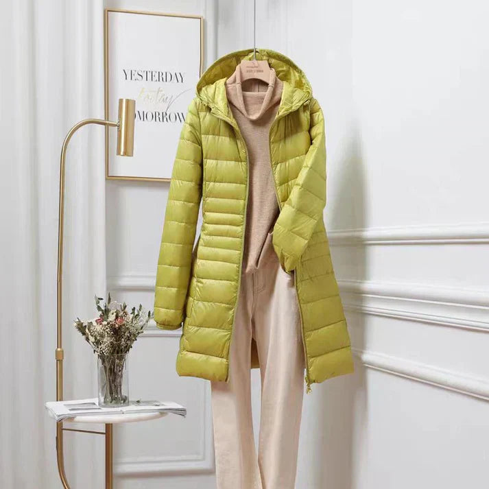 Julia | Parka Larga con Capucha