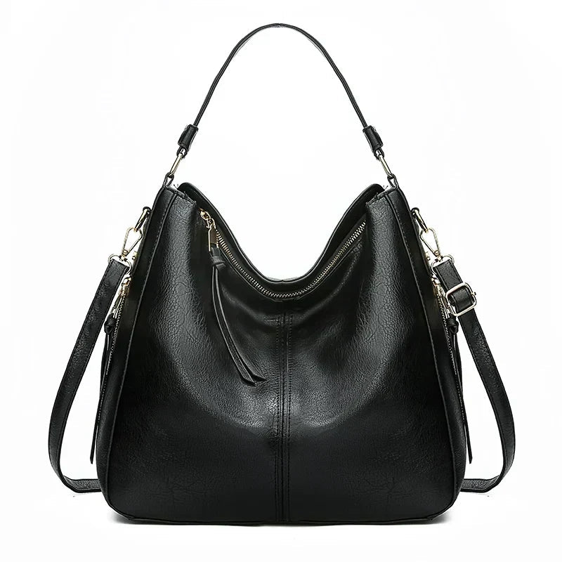 Camille | Bolso de hombro de cuero