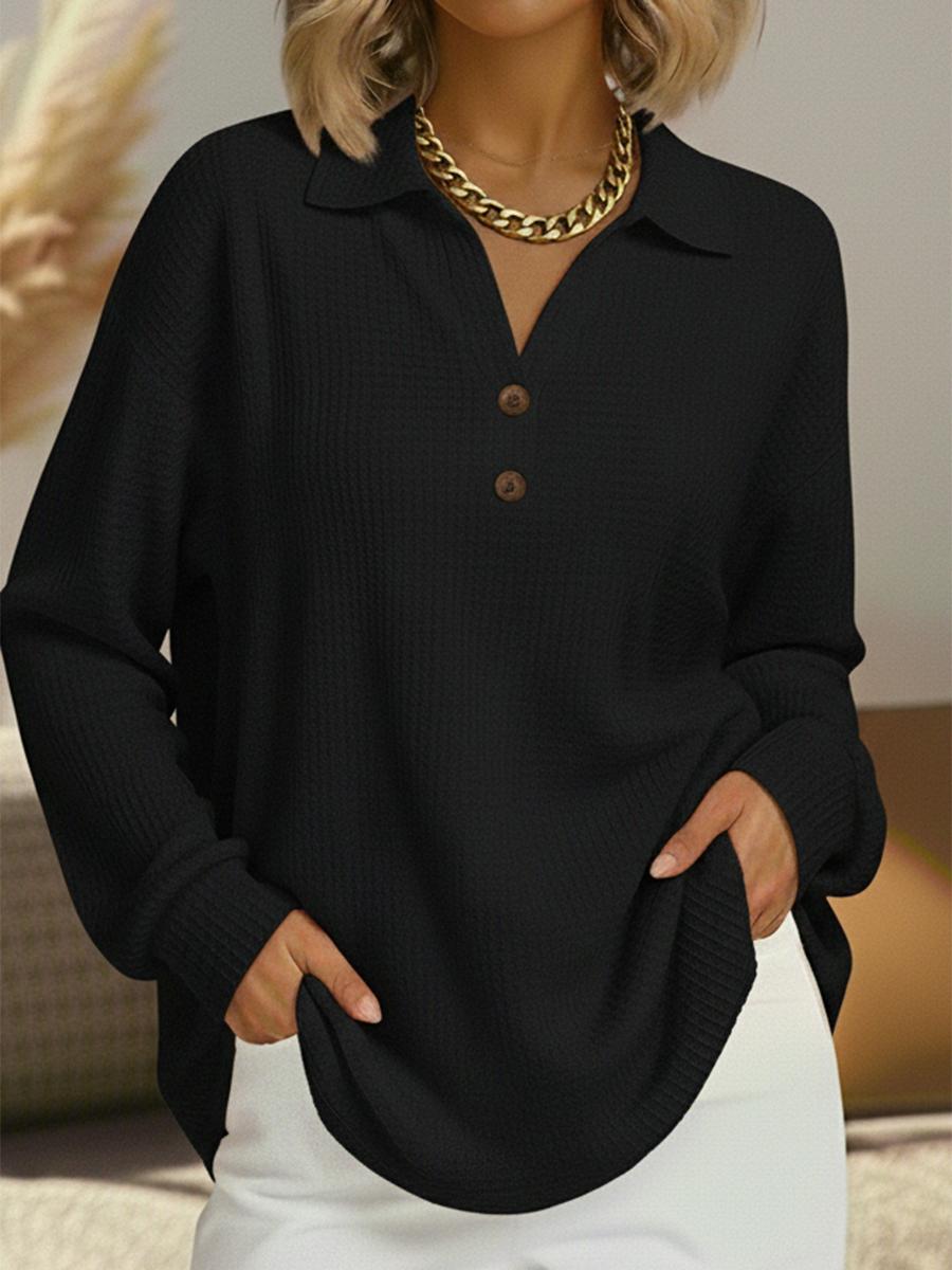 Paola | Sweater Suave con Cuello Elegante