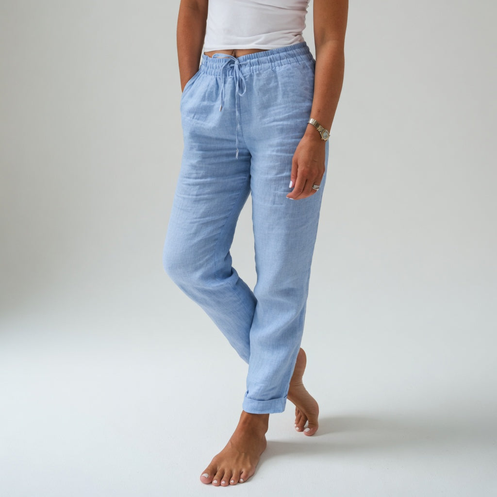 Albertine™ — Pantalón 100% algodón fluido confort natural