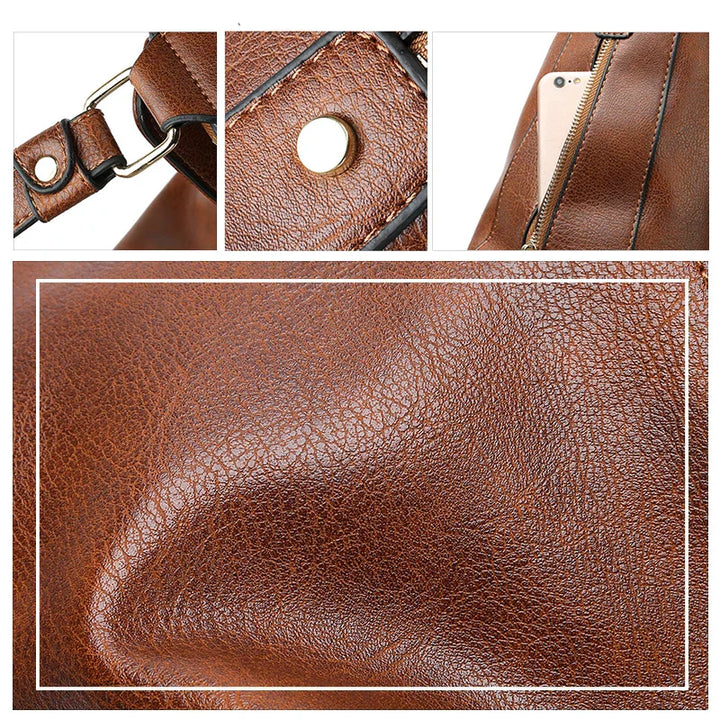Camille | Bolso de hombro de cuero