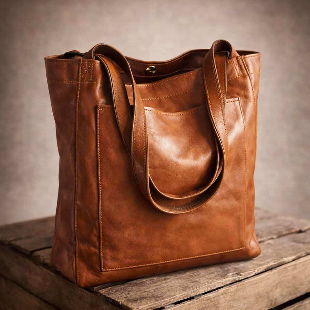 Valeria| Bolso de piel moderno y elegante