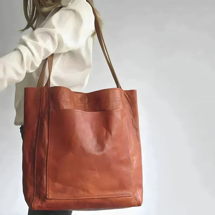 Elara | Bolso tote de cuero