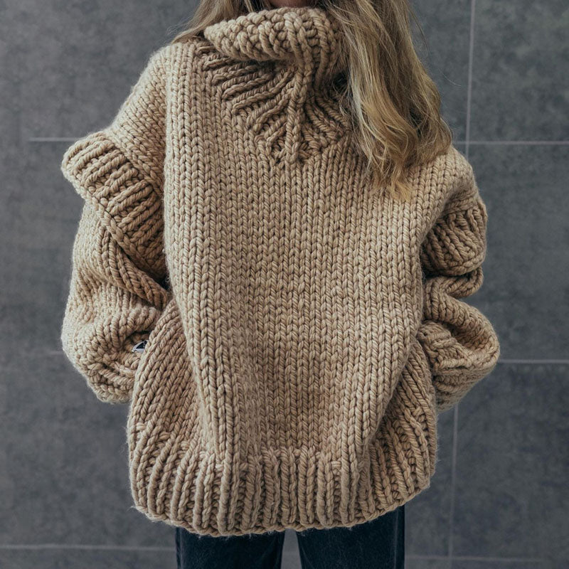 Sweater tejido a punto