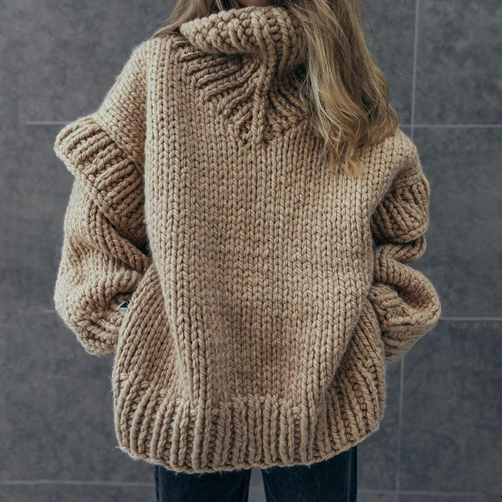 Sweater tejido a punto