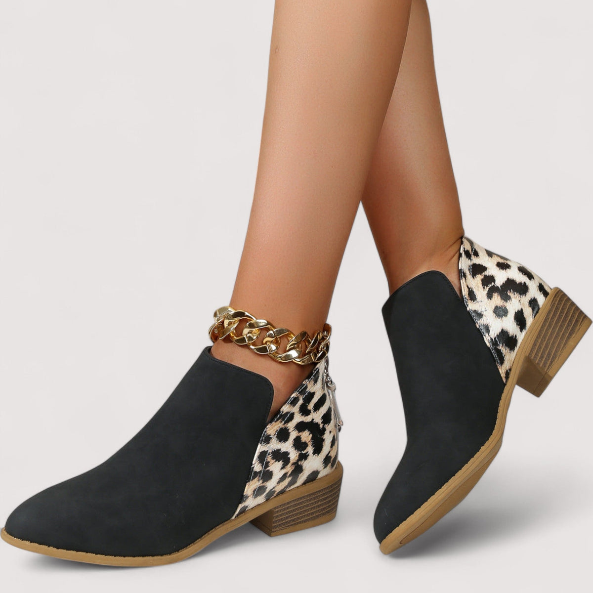 Julia - Botas de ante elegantes
