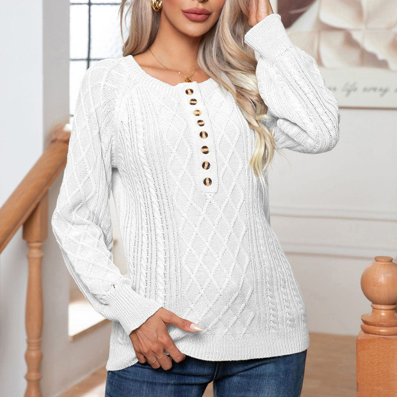 Sweater con botones