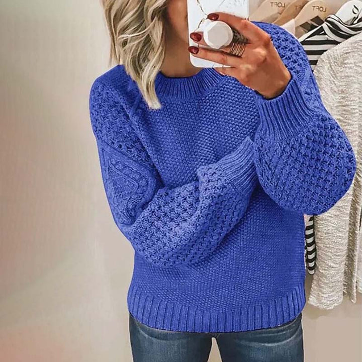 Sweater tejido a punto