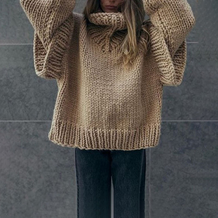 Sweater tejido a punto