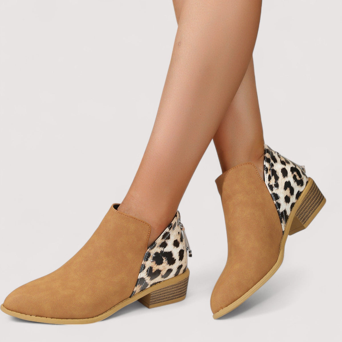 Julia - Botas de ante elegantes