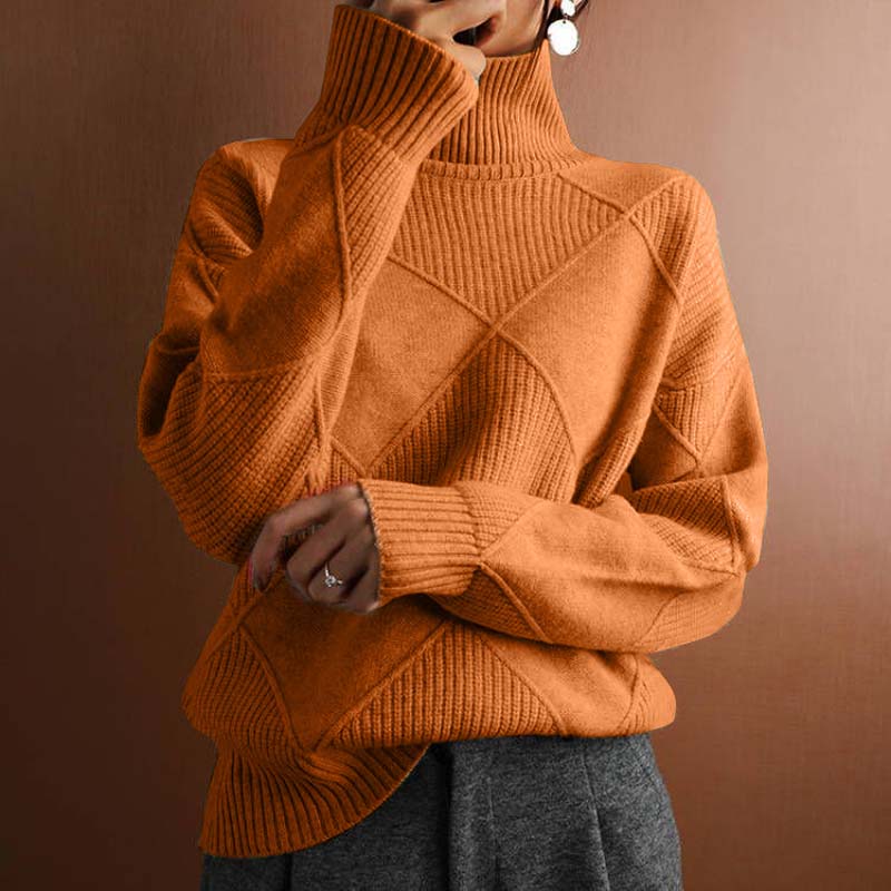 Viola | Sweater con Cuello Alto