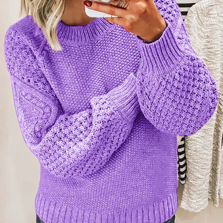 Sweater tejido a punto