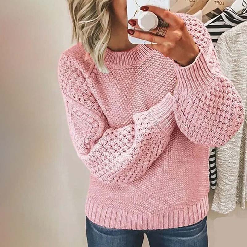Sweater tejido a punto